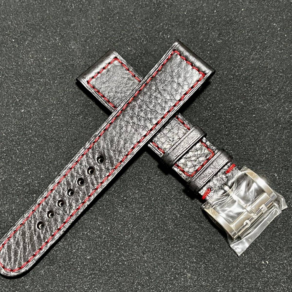 未使用】EBERHARD 21mm カーフストラップ トラベルセトロ タッツォヌボ