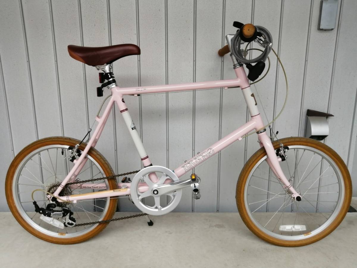 BRUNO Minivelo 20Flat sakura　USED 手渡し 走行100km未満 BRUNO Minivelo 20 Flat Sakura 460サイズ 愛知西部