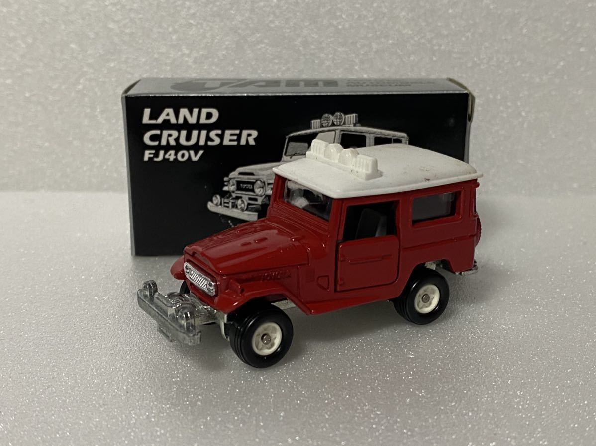 トミカ トヨタ博物館特注 日本製 トヨタ ランドクルーザー FJ40V 赤