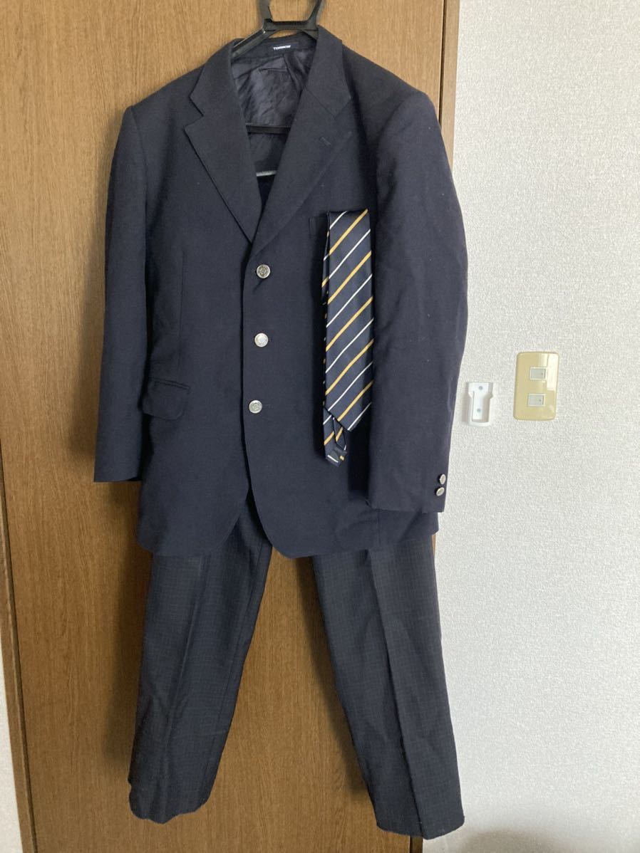 札幌平岸高等学校、男子制服4点セット(学生服)｜売買された 