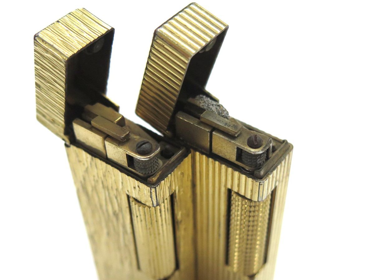 中古ダンヒルライター4個。 （土浦ダンヒル（Dunhill）買取】ガス 
