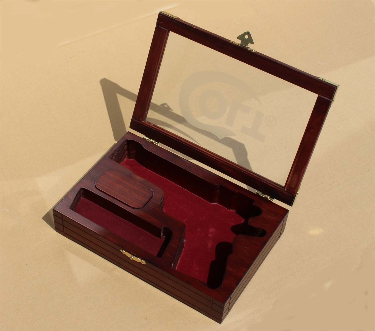 ハンドガン ガンケース 木製ケース コルト M1911(M1911A1) BOX COLT 45