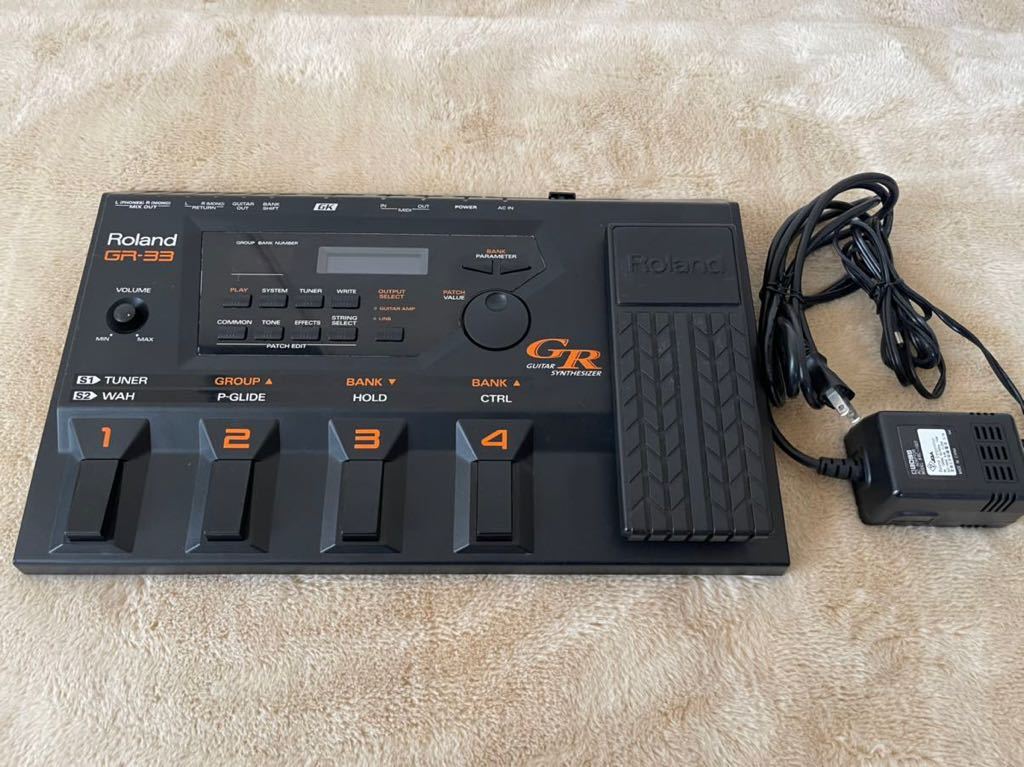 Roland GR-33 GK-2Aギターシンセサイザーセット Roland GR-33 ギター