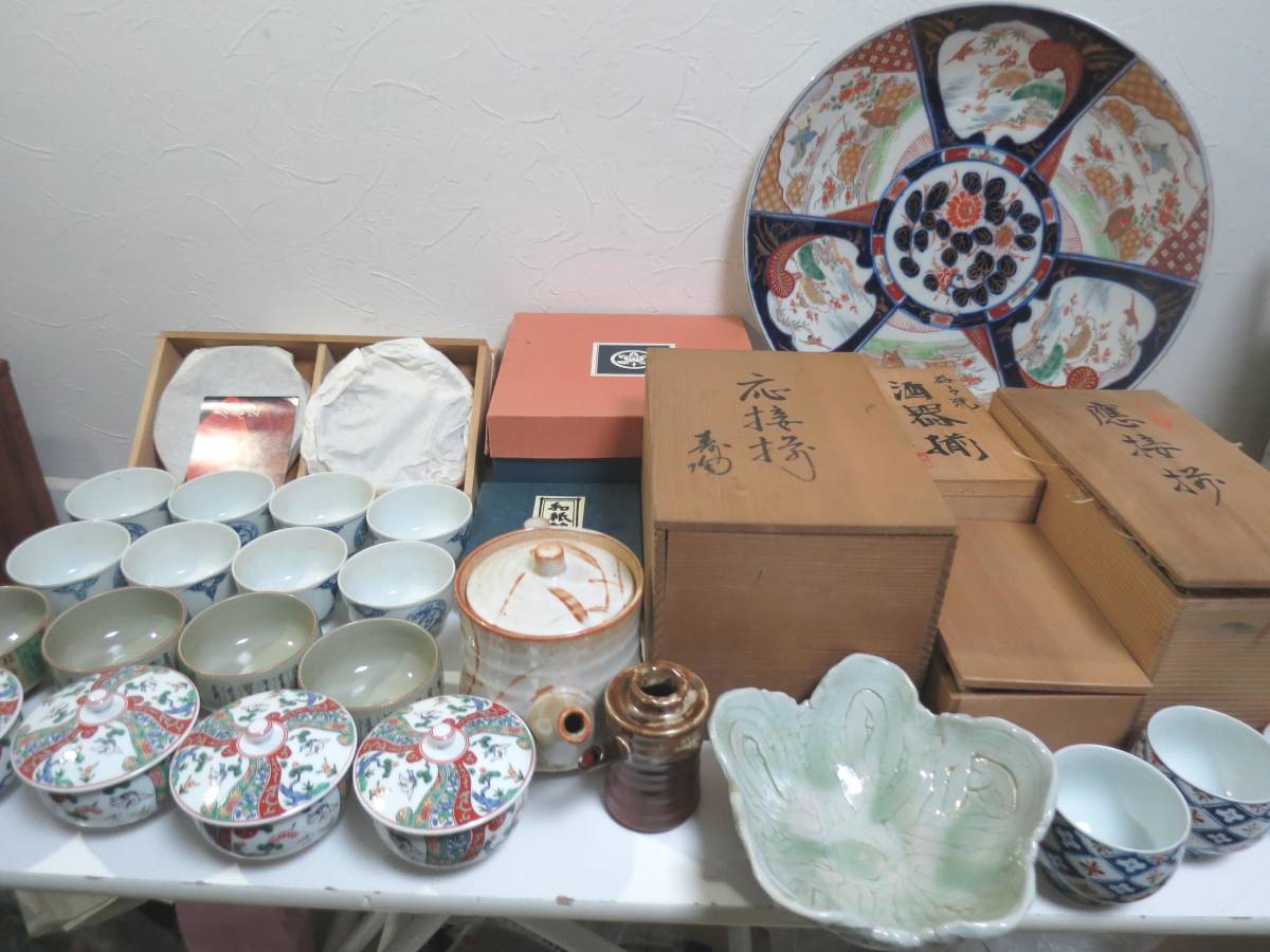 【最安値，高品質】 和食器 漆器 まとめて 久谷 たち吉 春慶 等 大皿 箱140㎝サイズ(陶磁一般)｜売買されたオークション情報、yahooの商品情報をアーカイブ公開 - オークファン 陶磁一般
