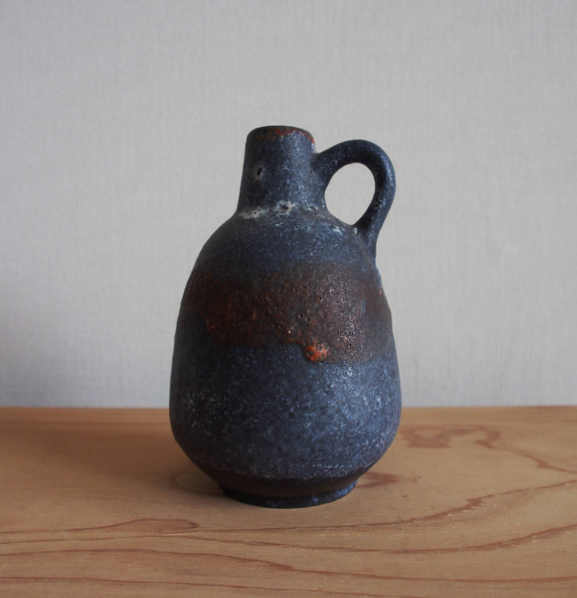 西ドイツ Fat Lava Ruscha フラワーベース② アンティーク(花瓶)｜売買