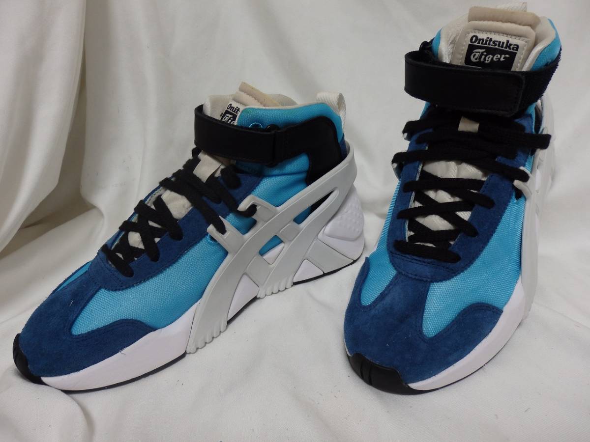 アシックス asics オニツカ タイガー ハイカット スニーカー ブルー 