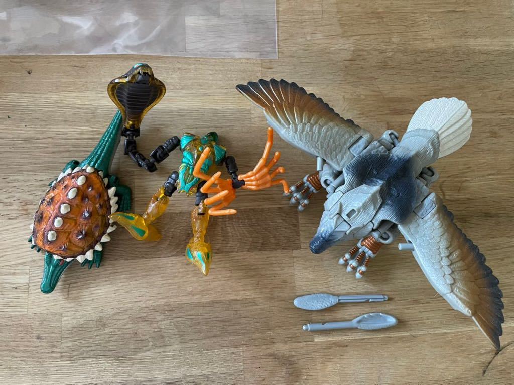 1円 スタート 同梱可 トランスフォーマー ビーストウォーズ シルバー