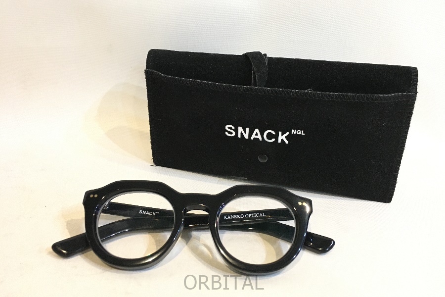 二子玉 金子眼鏡 KANEKO OPTICAL×SNACK NGL 別注 ボストンメガネ 眼鏡