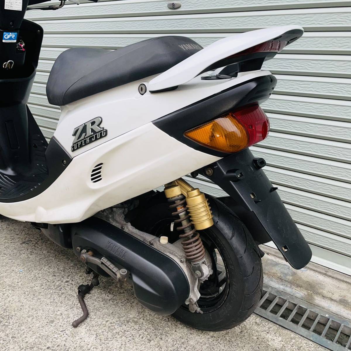 YAMAHA SA13 JOG-ZR 実働 書付き 新品パーツ多数 ジョグ JOG アクシス 