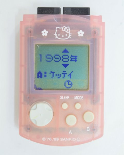 セガ ドリームキャスト 限定 ハローキティモデル スケルトン ピンク 