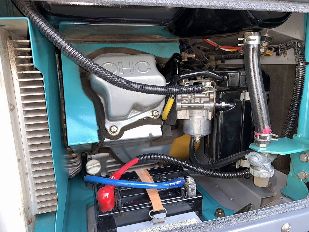 Denyo GAW-150ES2 ガソリンエンジン溶接機インバーター発電機 エンジン 