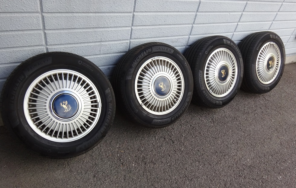 ☆美品 バリ溝 GZG50 50 センチュリー MICHELIN 225/60/R16 225/60/16 