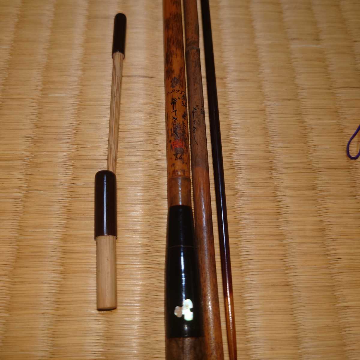 紀州へら竿 源竿師15尺 げてさく8.7尺 鴻声9.6尺 3本セット (ヘラブナ 