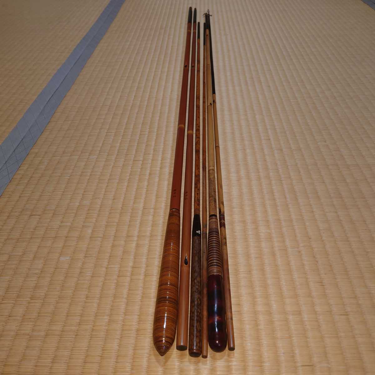 紀州へら竿 源竿師15尺 げてさく8.7尺 鴻声9.6尺 3本セット (ヘラブナ 