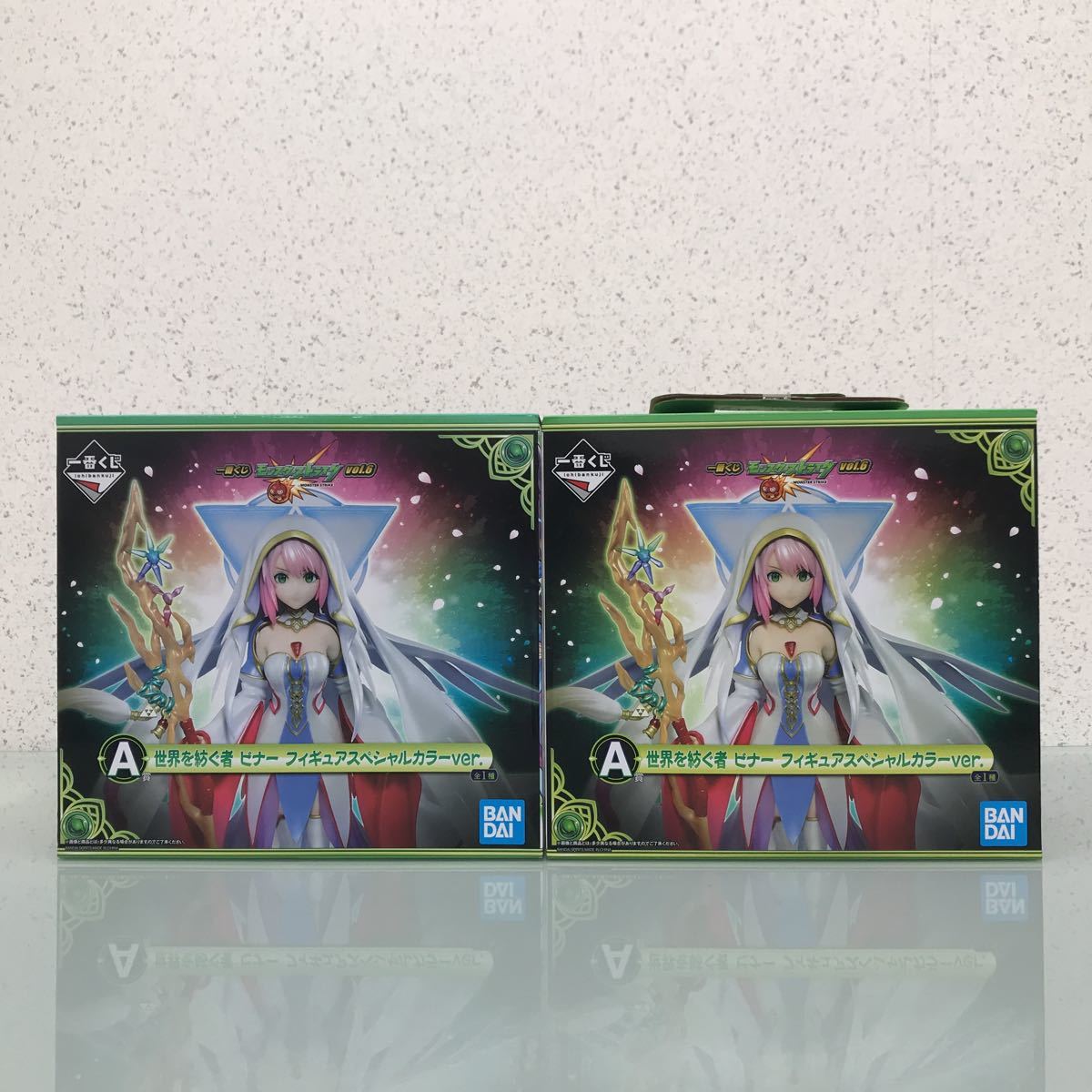 モンスターストライク 一番くじ Ver 6 世界を紡ぐ者 ビナー フィギュア スペシャルカラーver 2体セット モンスト 100サイズ その他 売買されたオークション情報 Yahooの商品情報をアーカイブ公開 オークファン Aucfan Com