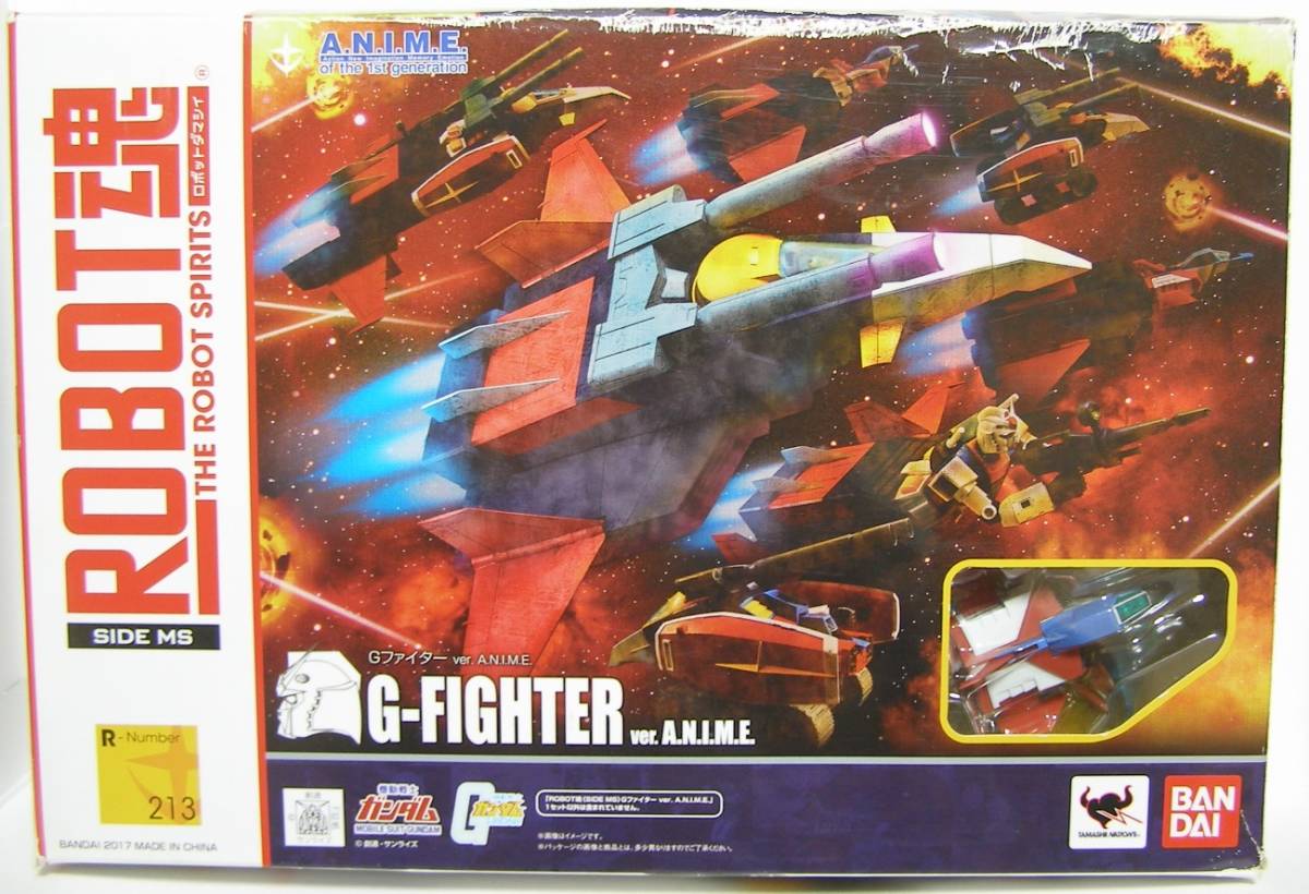 数量限定，100%新品 ROBOT魂 SIDE MS Gファイター ｖer. A.N.I.M.E. ＆魂ネイションRX-78-2 ガンダム ファーストタッチ 開封品(機動戦士ガンダム)｜売買されたオークション情報、yahooの商品情報をアーカイブ公開 - オーク 機動戦士ガンダム