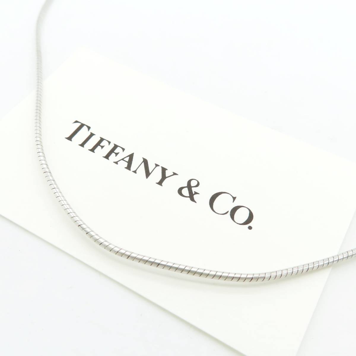 送料無料】 希少 美品 Tiffany&Co. ティファニー ワイヤー シルバー