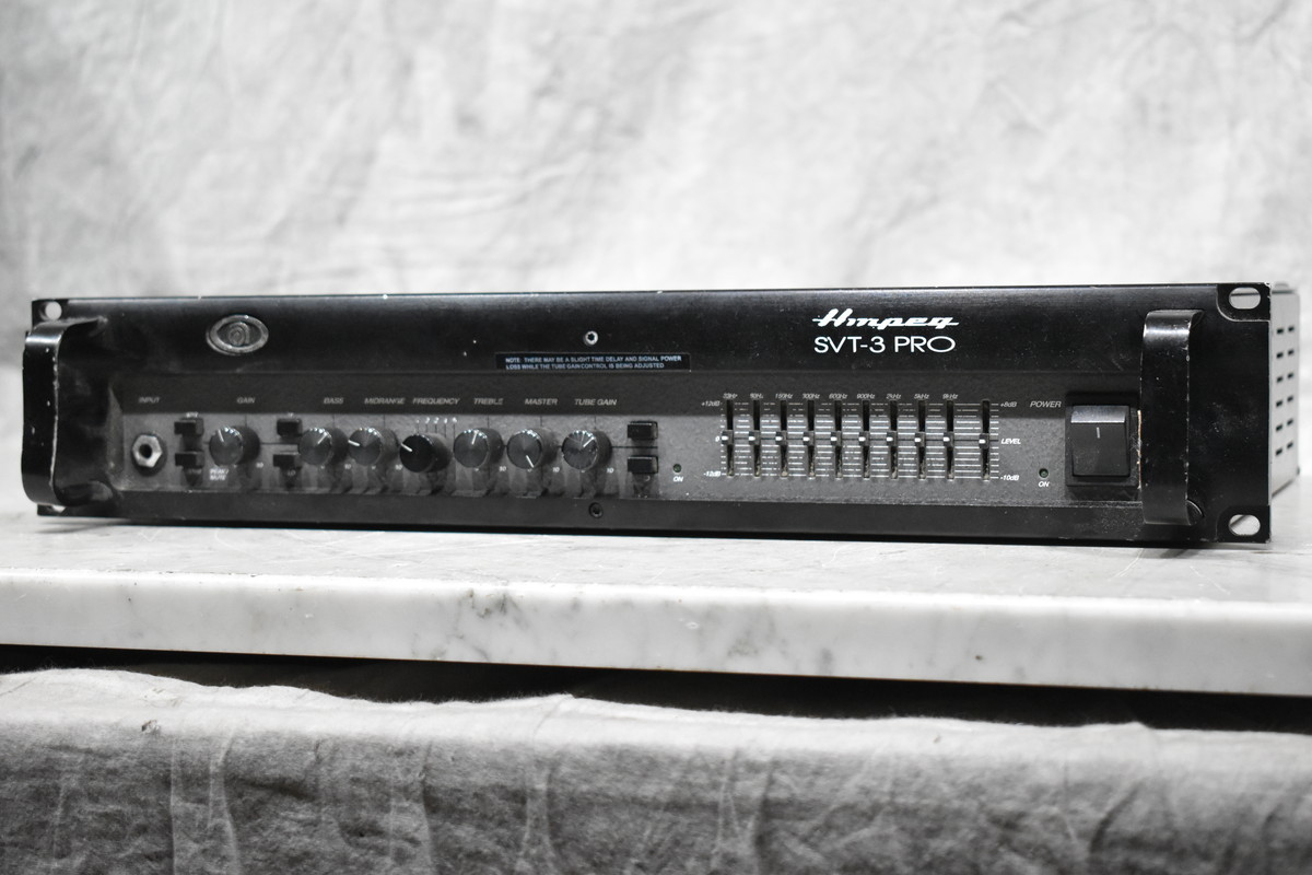 セール，定番人気 Ampeg アンペグ ベースアンプ ヘッドアンプ SVT-3 PRO ① 難あり品(ヘッドアンプ)｜売買されたオークション情報、yahooの商品情報をアーカイブ公開 - オークファン ヘッドアンプ