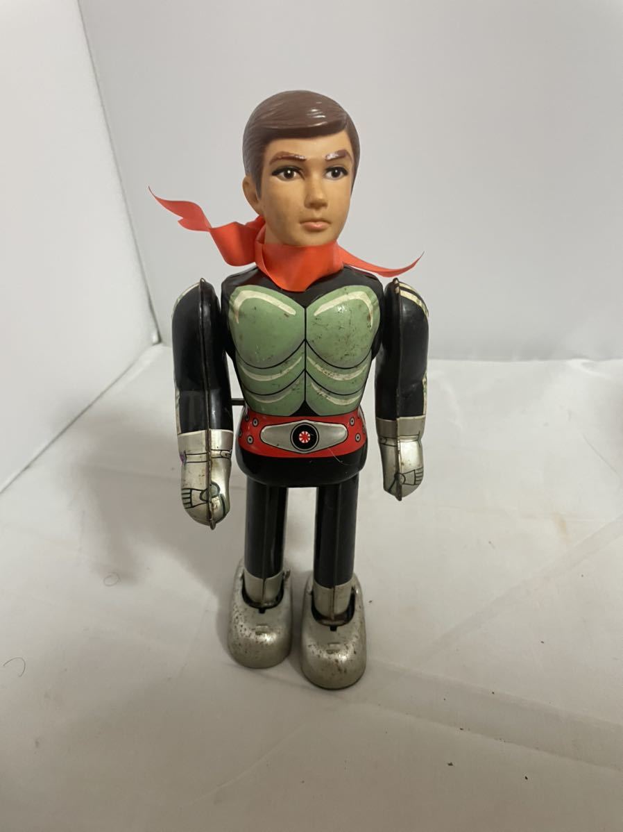 仮面ライダー ゼンマイ歩行 ブリキ エンゼル仮面ライダー2号 TIN 
