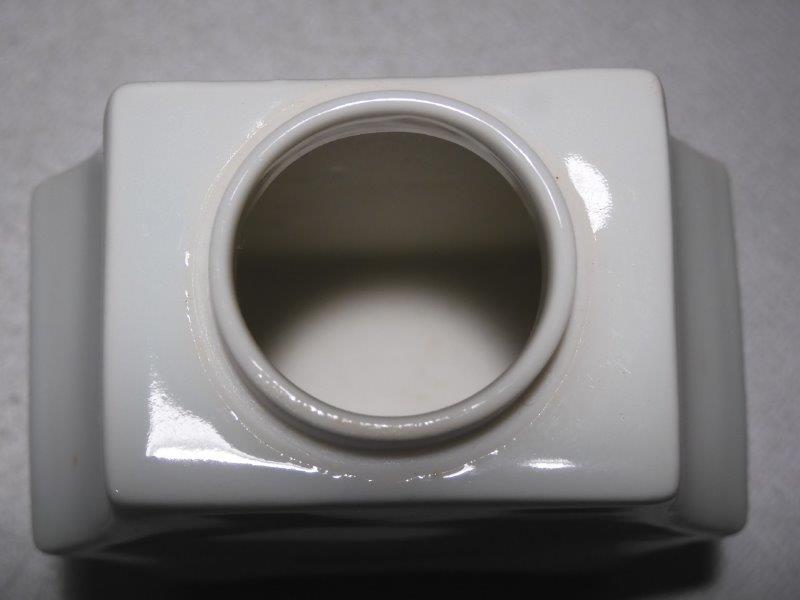 茶入 春峰 煎茶道具 平安春峰 染付 平安 竹林 作⁄木製茶箱⁄8-10-11(検