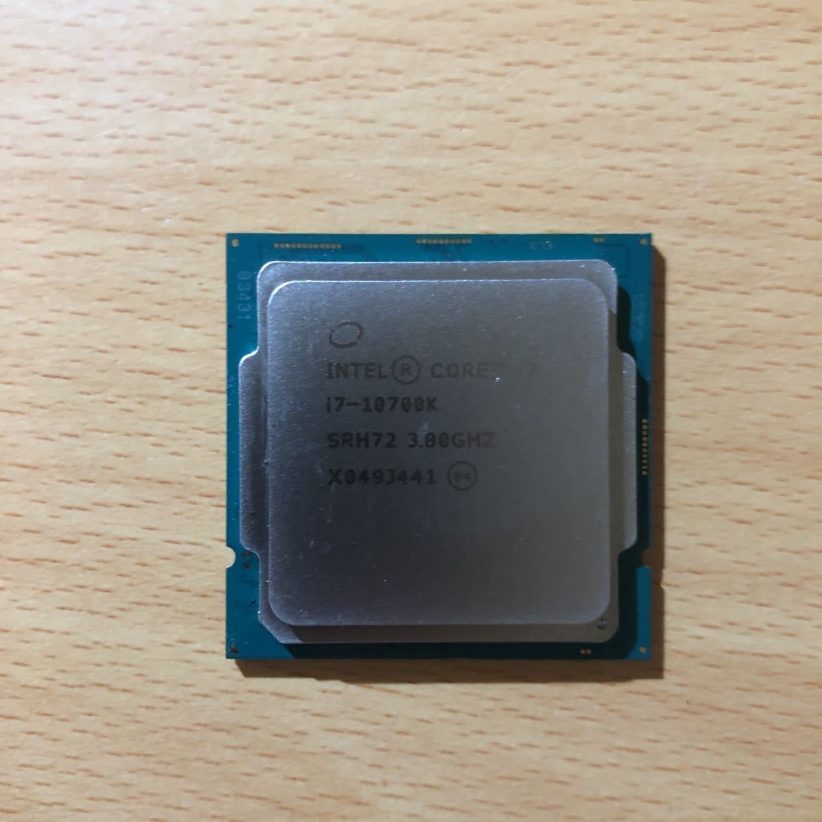 ジャンク品☆Intel PC プロセッサー Core i7　10700k インテル CPU