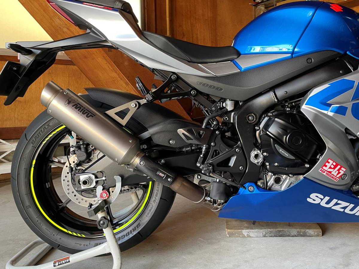 GSX-R1000R用MIVVマフラー L7以降