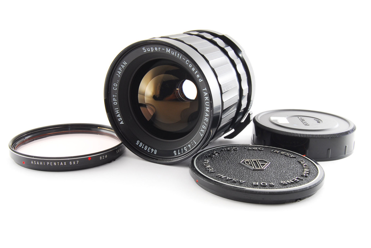 美品】ペンタックス Pentax SMC Takumar 67 6x7 75mm f/4.5 中判 美品】ペンタックス Pentax SMC Takumar 67 6x7 75mm f/4.5 中判