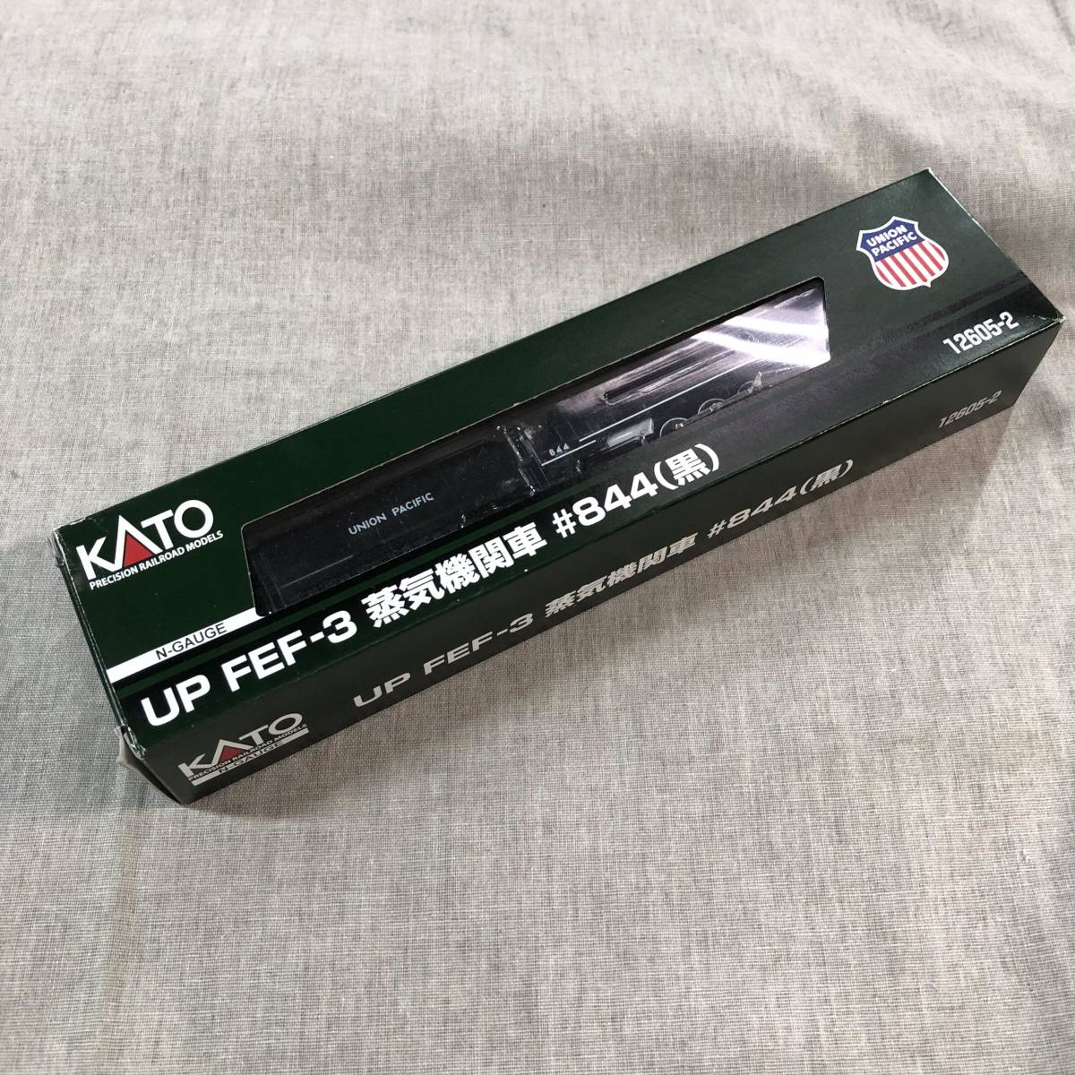 KATO Nゲージ UP FEF-3蒸気機関車#844(黒) 鉄道模型 12605-2 【公式通販】