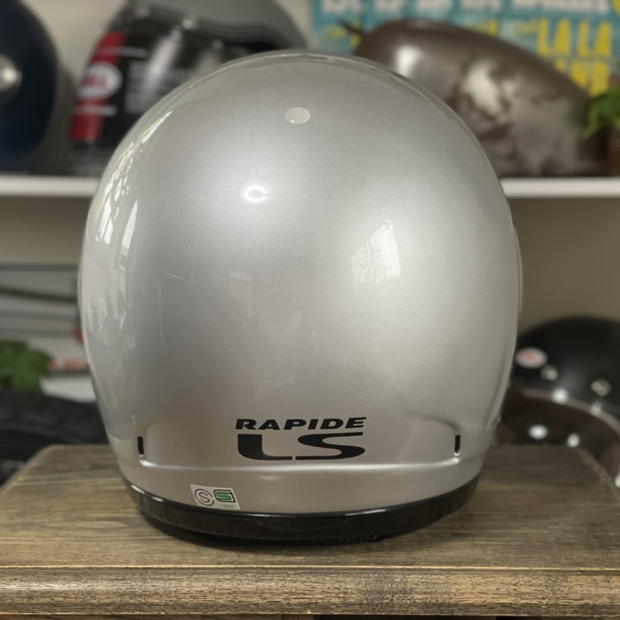 1円〜☆ARAI アライ フルフェイス ヘルメット RAPIDE ラパイド ブライトシルバー/59-60 （Lサイズ相当）送料無料 アライ Arai RAPIDE レッド ツーリング 1円〜☆ARAI