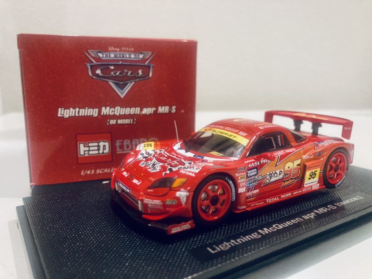 1/43 トミカ エブロ ライトニング マックイーン apr MR-S 平手晃平-国 