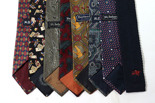 1円～ バーバリーズ Burberrys ニットタイ ドット柄 等 メンズ  