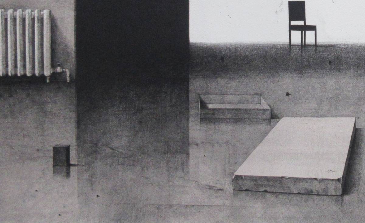  山本桂佑「記憶の中の風景」ED16　紙サイズ62.5ｘ82ｃｍ　リトグラフ1991大阪生　‘86金沢美術工芸大学院修了　_4