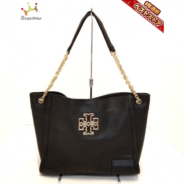 トリーバーチ TORY BURCH ショルダーバッグ - レザー 黒 チェーン