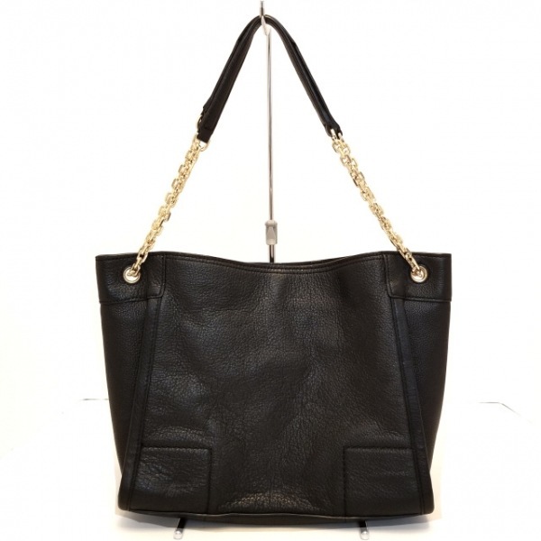 トリーバーチ TORY BURCH ショルダーバッグ - レザー 黒 チェーン