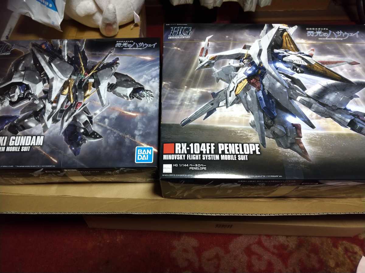 HGUC 229 238 Ξガンダム ペーネロペー HG 閃光のハサウェイ クスィー 