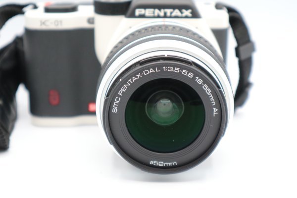 PENTAX K−01 WHITE ズームレンズキット PENTAX K-01 X 0 ミラーレス一眼