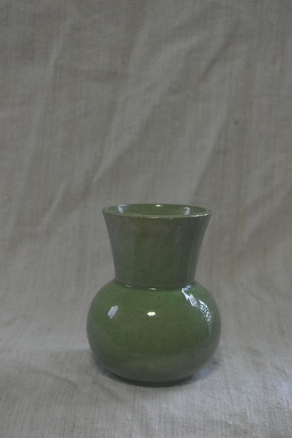 南仏アンティーク 眺めの良い緑釉の器 超美品 西洋民藝 |