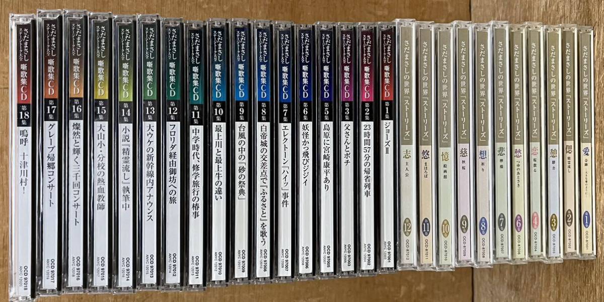 さだまさし 噺歌集CD 續噺歌集CD ステージトーク大全 ステージトーク 