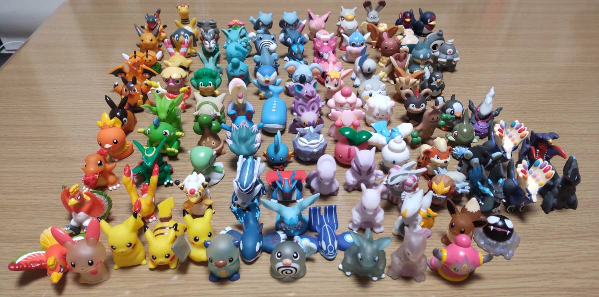 ポケットモンスター ポケモン ソフビ 指人形 食玩 約110体セット