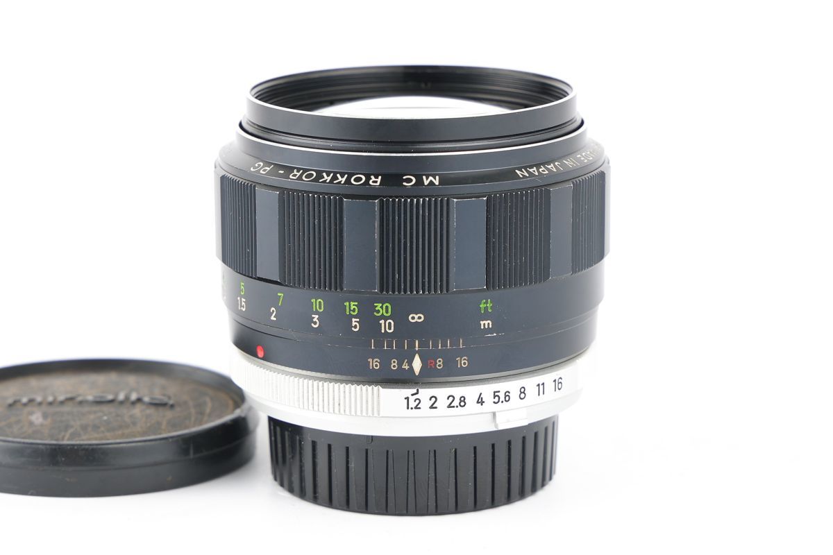 08809cmrk MINOLTA MC ROKKOR-PG 58mm F1.2 単焦点 標準 大口径レンズ