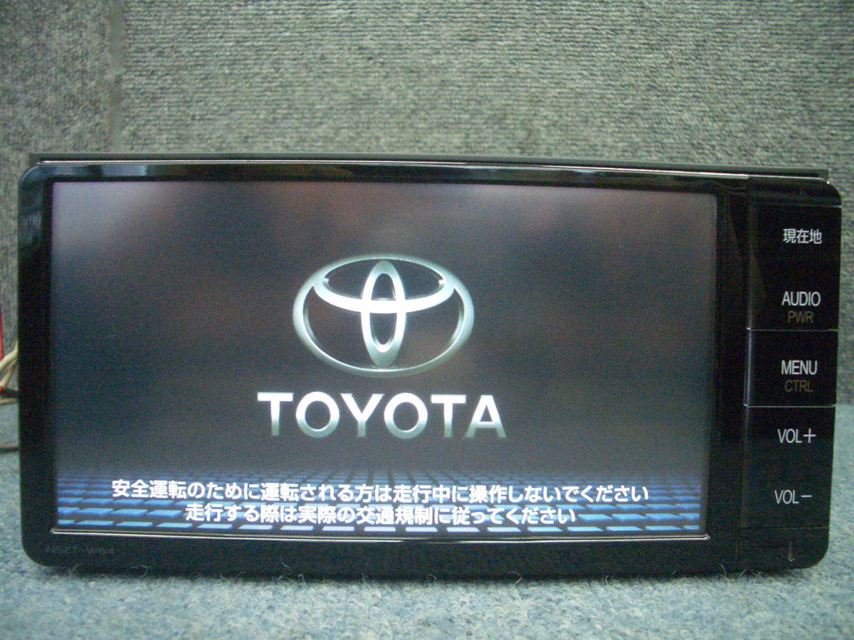 新作，HOT 2204-395A トヨタ純正 SDナビ NSZT-W64 Bluetooth DVD再生 CD録音 SD フルセグ 地デジ 地図データ2018年秋版 取扱説明書付き(トヨタ、ダイハツ)｜売買されたオークション情報、yahooの商品情報をアーカイ トヨタ、ダイハツ
