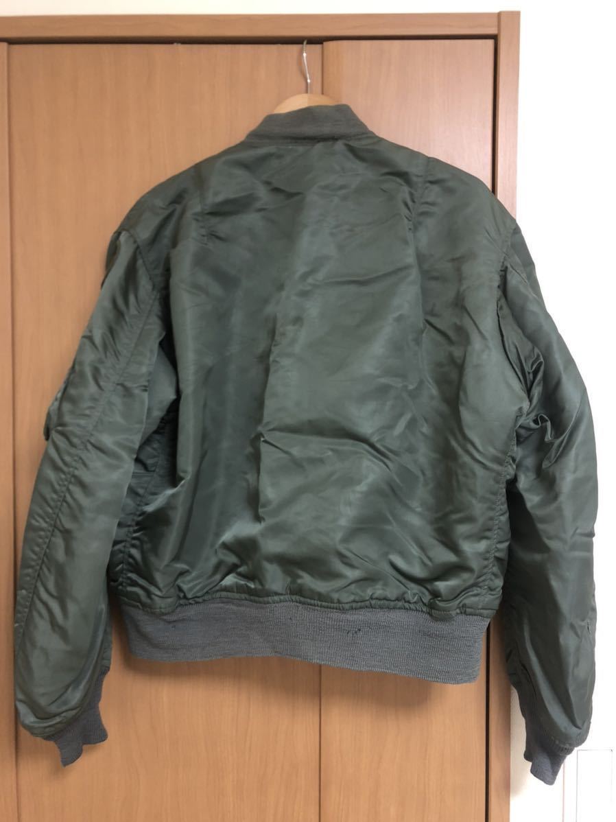 1973年 アルファ社製ビンテージ フライトジャケット L-2B サイズ表記M