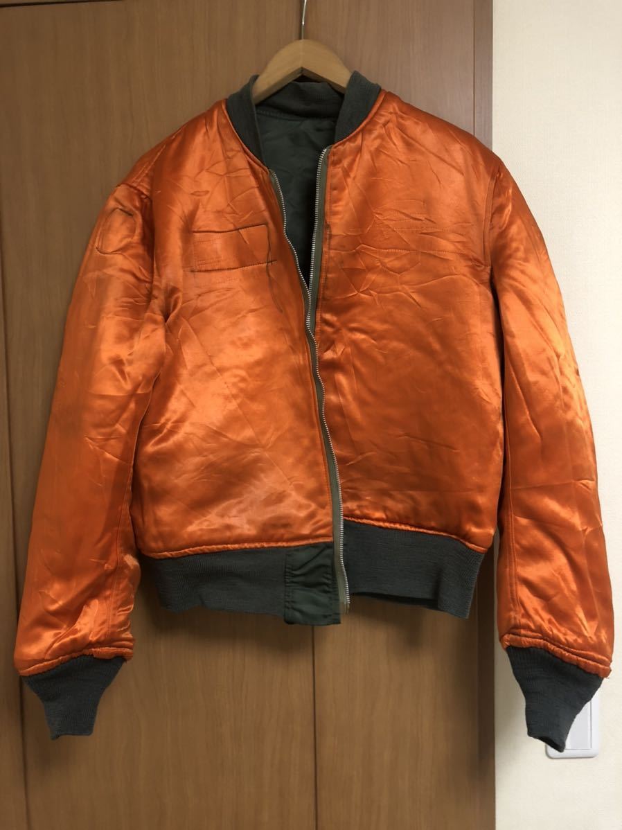 1973年 アルファ社製ビンテージ フライトジャケット L-2B サイズ表記M