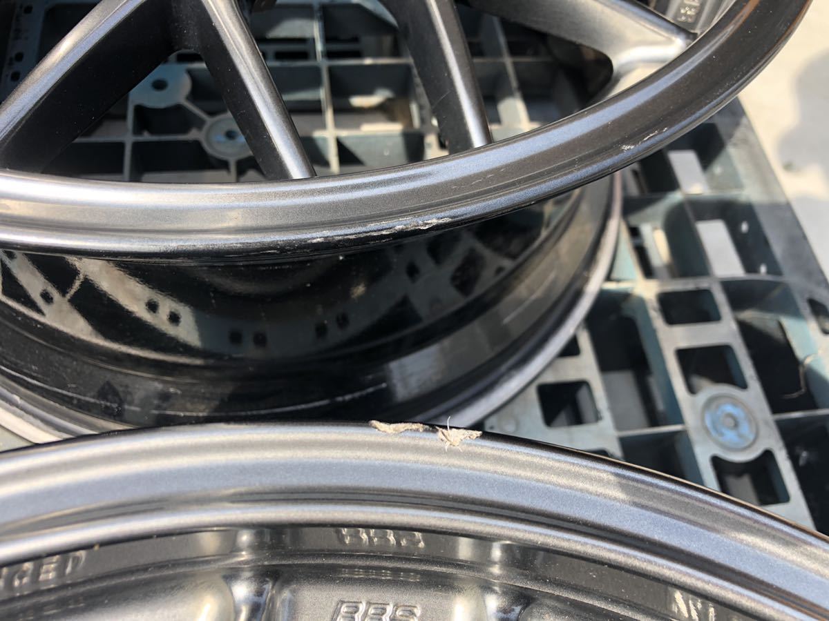 RG-R 17インチ BBS bbs 鍛造BBS タイヤ付 114.3⁄5H 8J+40 -