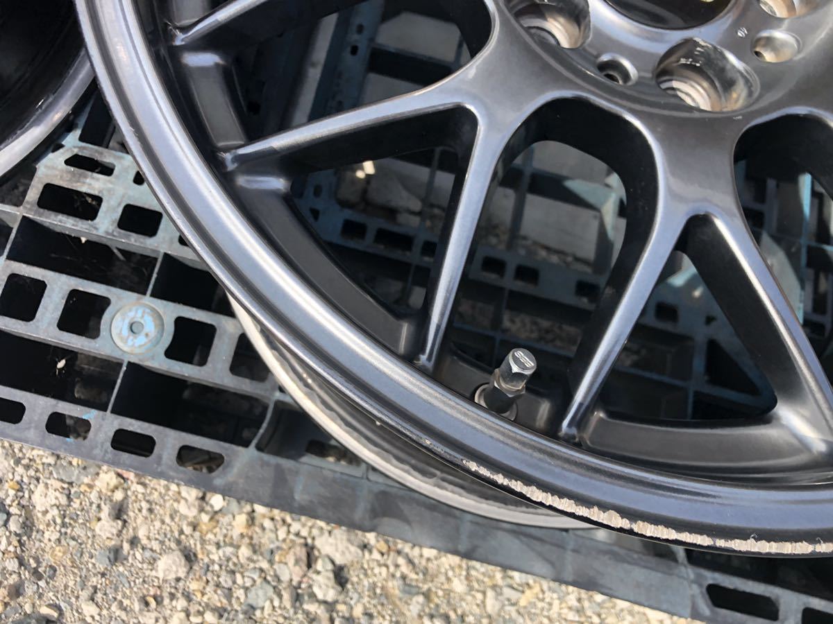 RG-R 17インチ BBS bbs 鍛造BBS タイヤ付 114.3⁄5H 8J+40 -