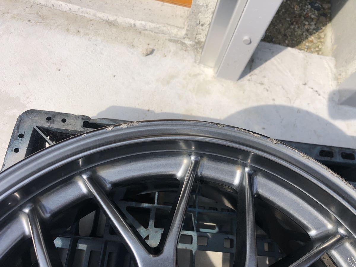 RG-R 17インチ BBS bbs 鍛造BBS タイヤ付 114.3⁄5H 8J+40 -