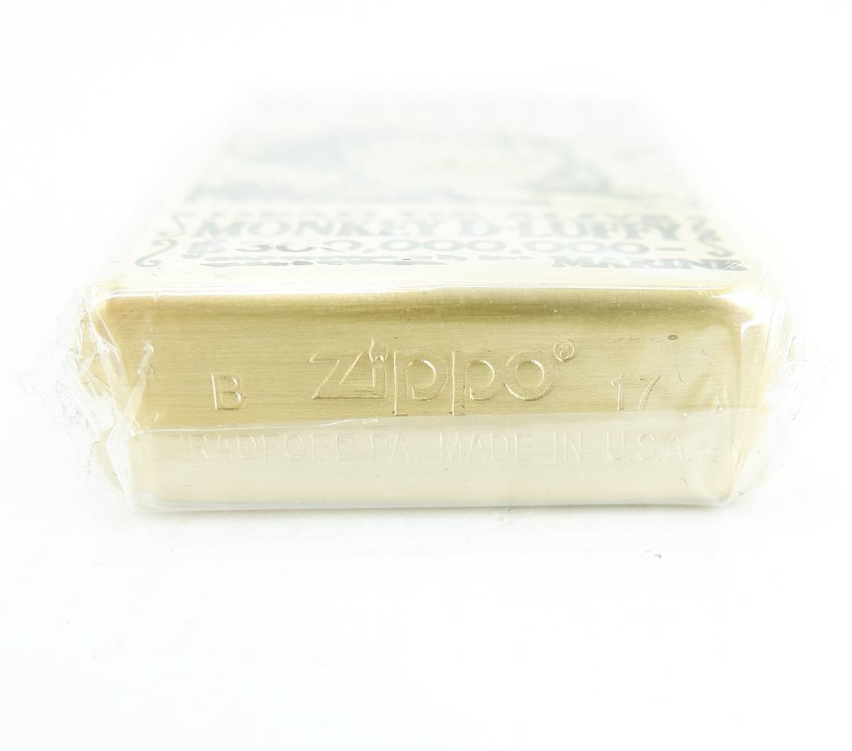 83☆60/ 【未開封】 ZIPPO ONE PIECE WANTED MONKEY D-LUFFY ジッポ 