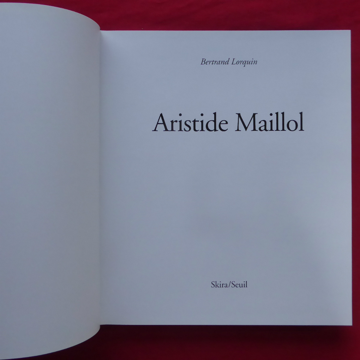 Aristide Maillol アリスティド・マイヨール 西仏英文)アリスティド