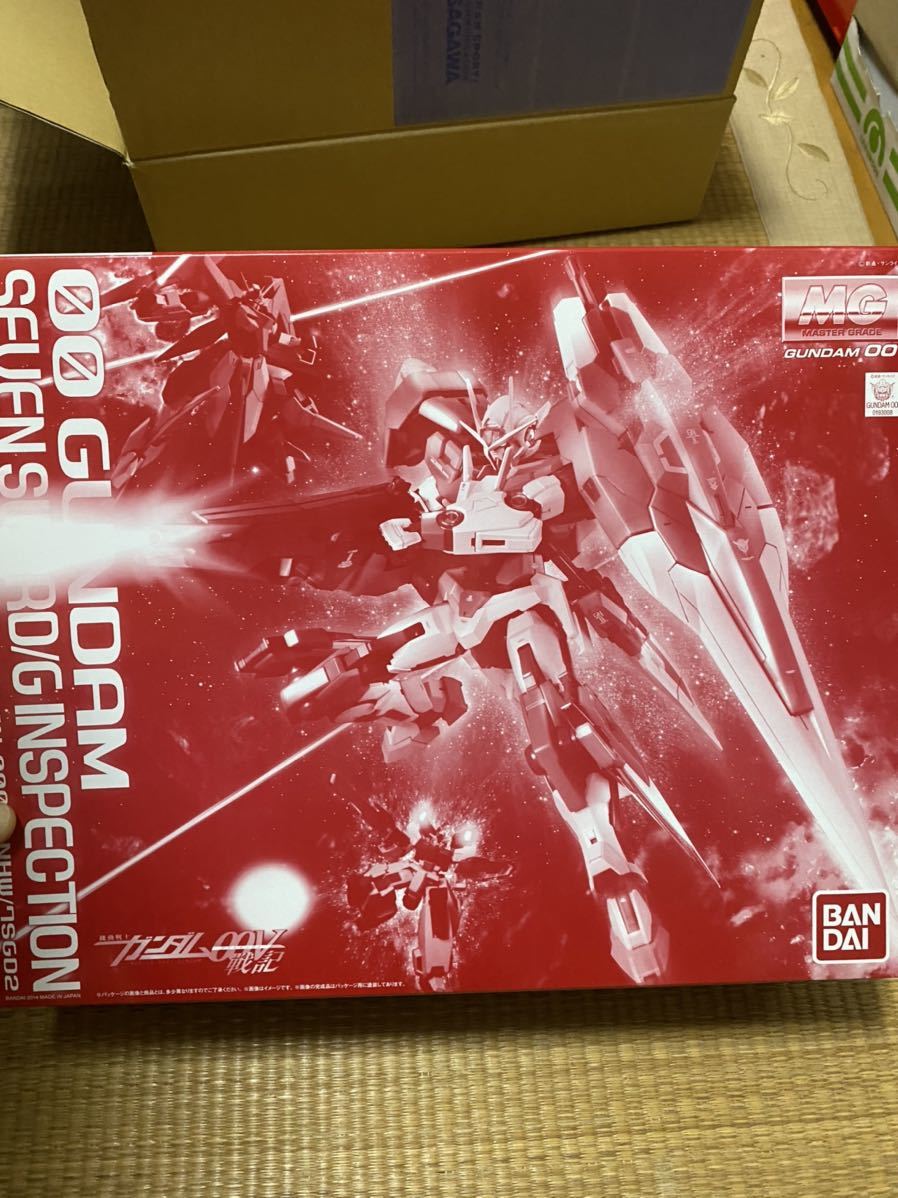 未組立 プレミアムバンダイ MG ダブルオーガンダム セブンソード G 