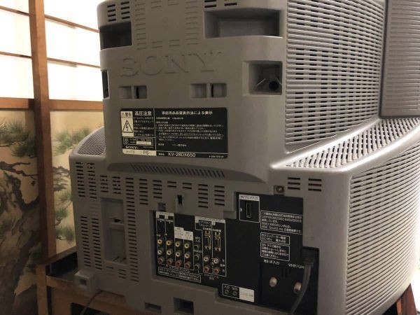 SONY ソニー ブラウン管テレビ KV-28DX650 中古 Trinitron